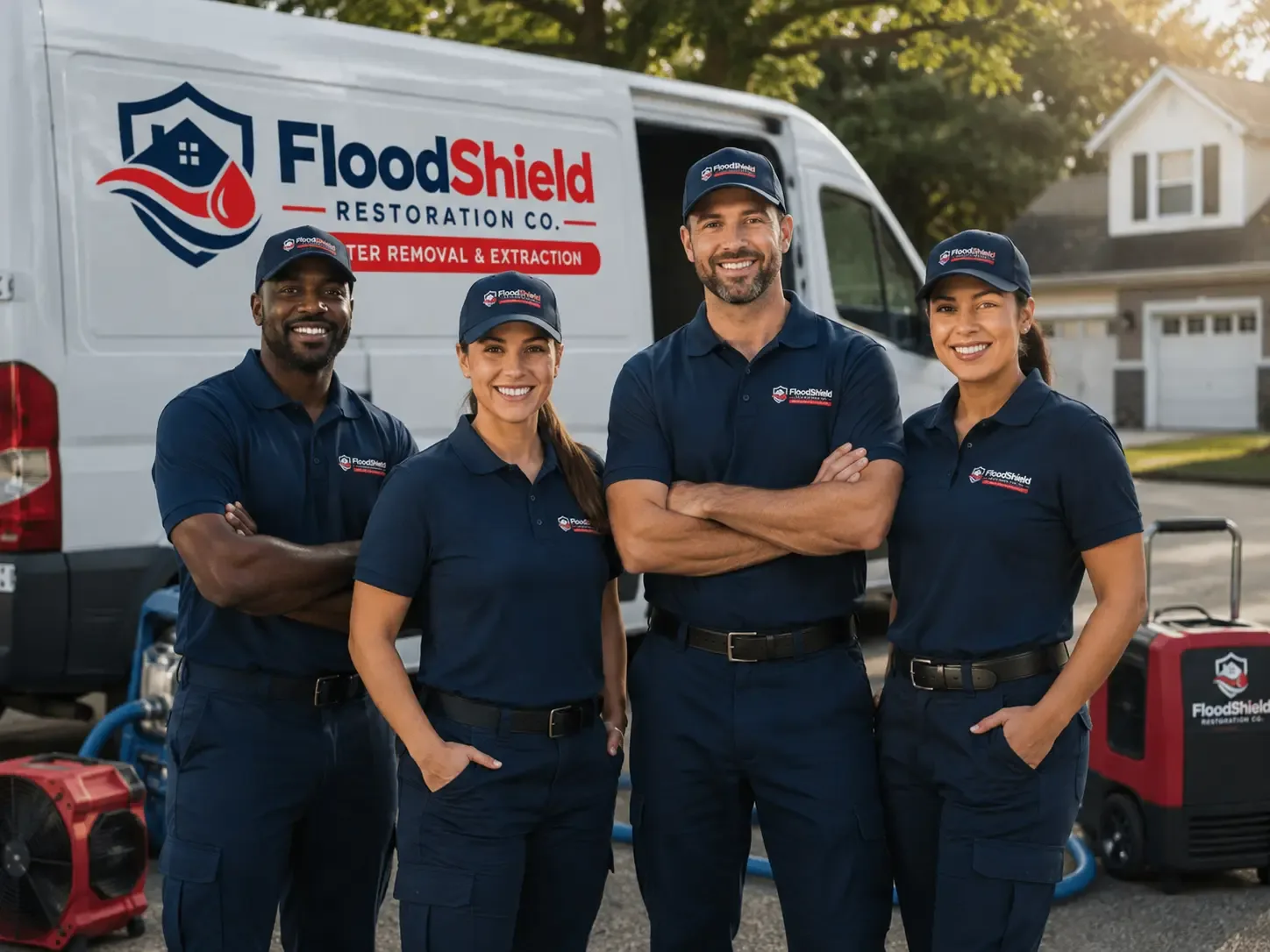Flood Damage Restoration company in New Straitsville, OH